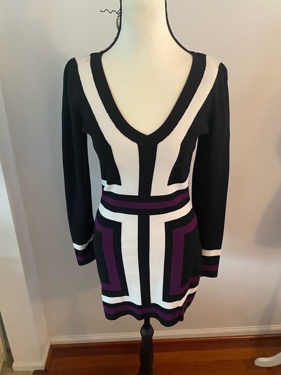 INC International Concepts Dresses & Skirts - INC size small geometric pattern dress